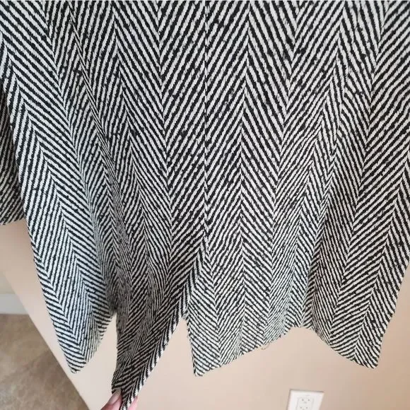 Double breasted striped wool coat - Picture 10 of 10